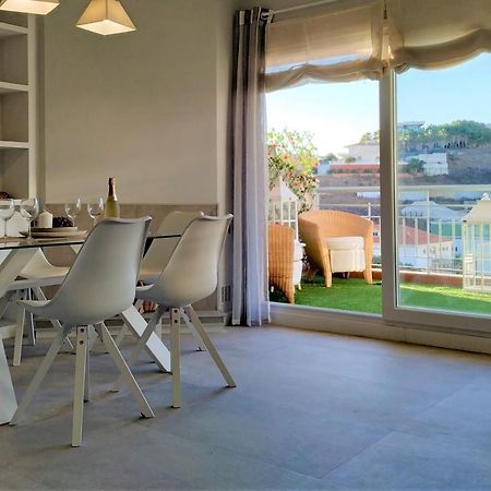 Pena Beach 3 Bedroom Duplex, Bbq, Pool, Sea Views, เบนัลมาเดนา ภายนอก รูปภาพ